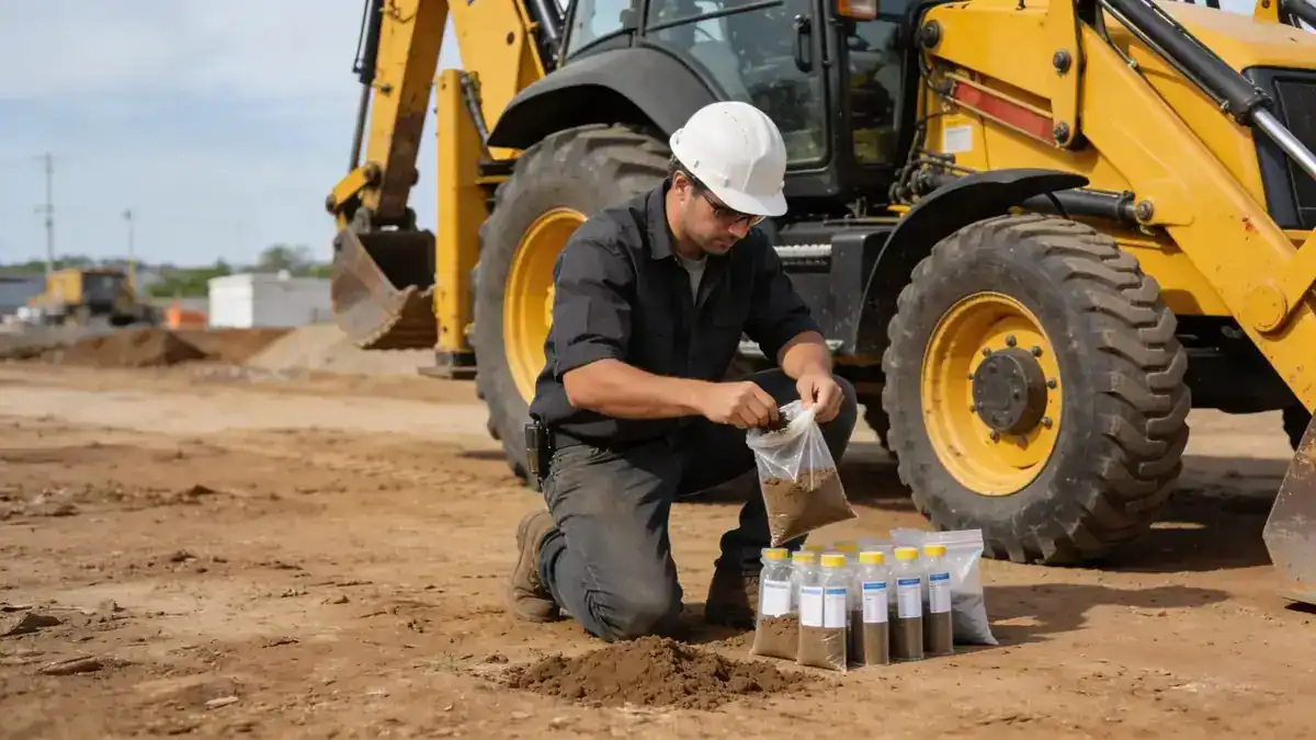 Geotechnical work in Pickering
